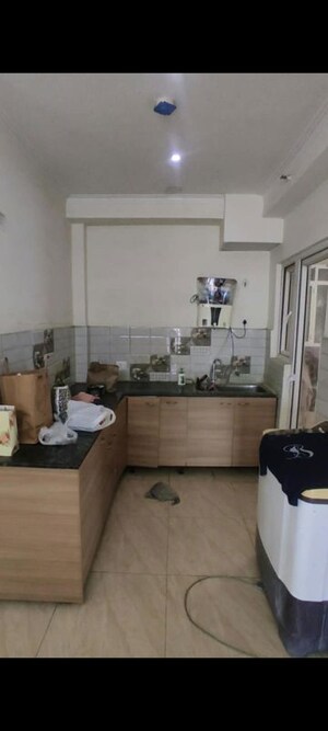 Kitchen in 2 BHK Apartment at Gaur Yamuna City 16th Park View, Gaur Yamuna City – for Rent