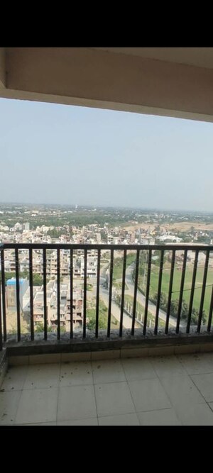 Balcony in 2 BHK Apartment at Gaur Yamuna City 16th Park View, Gaur Yamuna City – for Rent