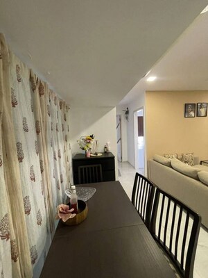 Living Room in 2 BHK Apartment at Elegant Apartment Khar, Khar West – for Rent