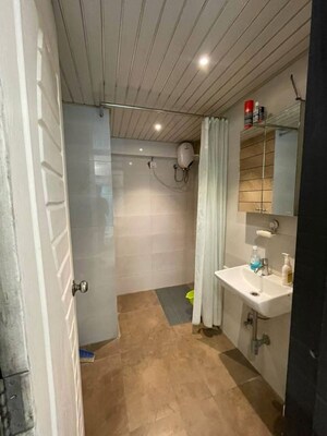 Bathroom in 2 BHK Apartment at Elegant Apartment Khar, Khar West – for Rent