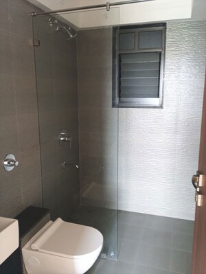 Bathroom in 1 BHK Apartment at Satyam Shivam Phase 2, Kharadi – for Rent