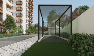 Balcony in 3 BHK Apartment at Vrushabadri Winter Park, Nerige – for Sale