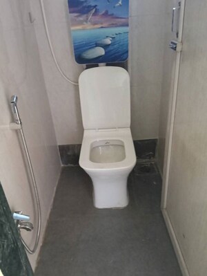 Bathroom in 1 BHK Apartment at Ghansoli Sector 21 – for Rent