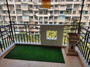 Balcony in 2 BHK Apartment at Aditya Garden City, Warje – for Rent