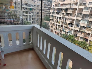 Balcony in 2 BHK Apartment at Aditya Garden City, Warje – for Rent
