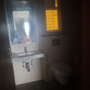 Bathroom in 2 BHK Apartment at Mahaveer Celesse, Hunasamaranahalli – for Rent