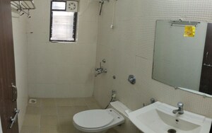 Bathroom in 3 BHK Villa at Aashiyana Park, Aundh – for Rent