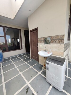 Bathroom in 2 BHK Builder Floor at Sector 45 – for Rent