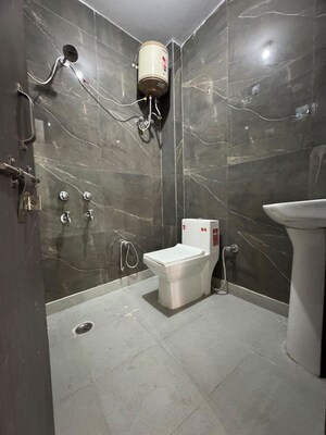 Bathroom in 2 BHK Builder Floor at Chattarpur – for Rent