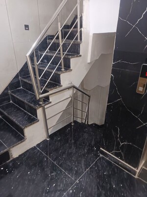 Staircase in 3 BHK Builder Floor at Rohini Sector 29 – for Sale