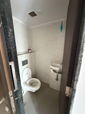 Bathroom in 1 BHK Apartment at Lodha Crown Quality Homes, Majiwada – for Rent