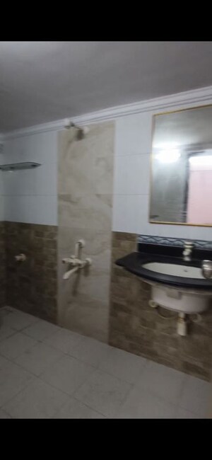 Bathroom in 3 BHK Apartment at Neel Tower, Borivali West – for Sale