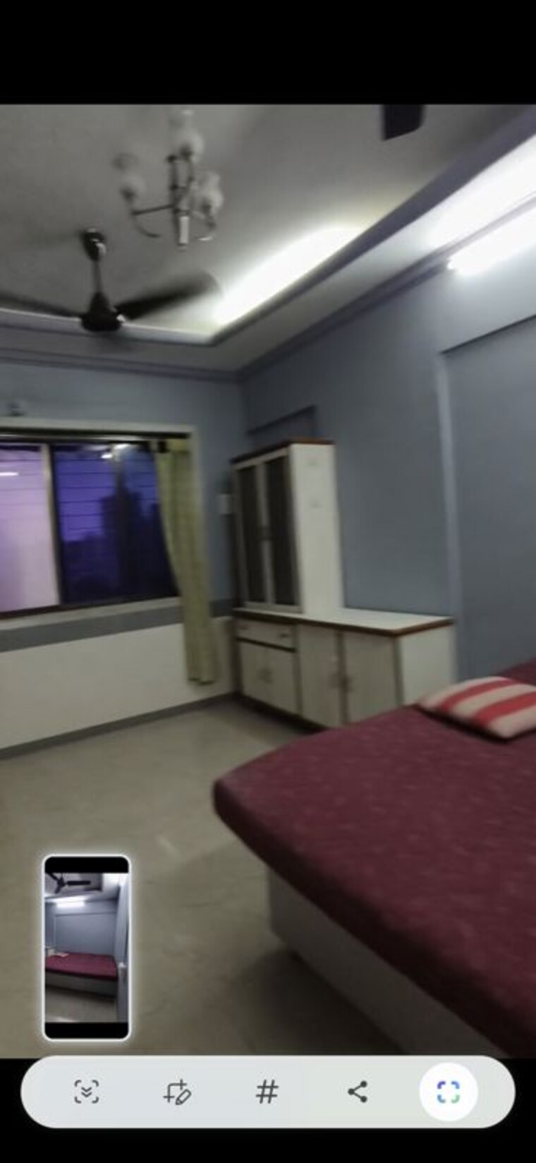 Bedroom, neel-tower 3 Bedroom 1000 Sq.Ft. Apartment In Borivali West Mumbai 10782708