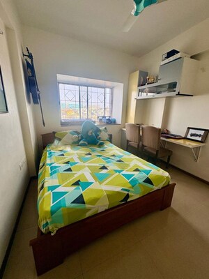 Bedroom in 2 BHK Apartment at Skyline Beverly Park, Hebbal – for Rent