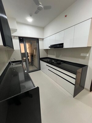 Kitchen in 4 BHK Apartment at Lodha New Cuffe Parade, Wadala – for Rent