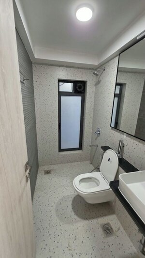 Bathroom in 3 BHK Apartment at Nine Ramaa Krishna, Bandra East – for Rent