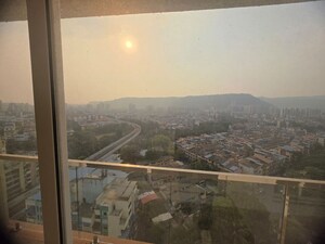 Balcony in 2 BHK Apartment at Avenue Hills, Kharghar Sector 12 – for Rent