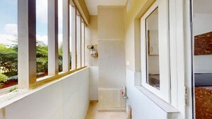 Building Lobby in 2 BHK Apartment at Bhartiya Nikoo Homes, Thanisandra Main Road – for Sale