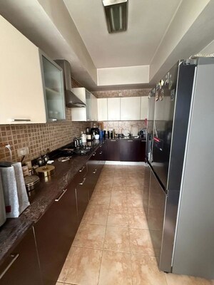 Kitchen in 4 BHK Apartment at Eros Wembley Premium Tower, Sector 49 – for Rent