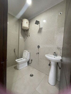 Bathroom in 2 BHK Builder Floor at Saket – for Rent