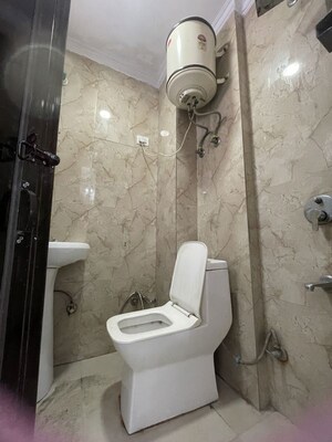 Bathroom in 2 BHK Builder Floor at Saket – for Rent