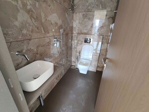 Bathroom in 3 BHK Apartment at Bhagwati Luxuria, Kharghar Sector 19 – for Rent