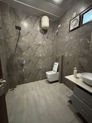 Bathroom in 3 BHK Builder Floor at Sector 23 – for Rent