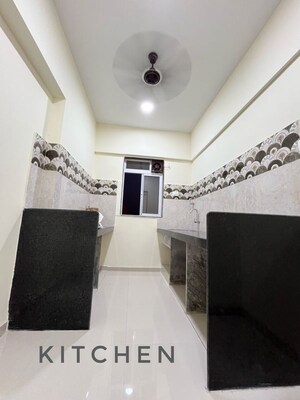 Building Lobby in 1 BHK Apartment at Vedant Sumeet Elite, Balkum Pada – for Rent