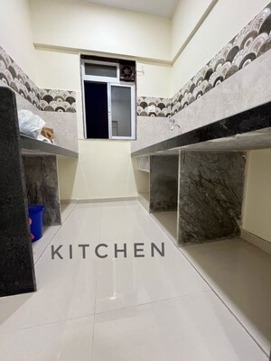 Kitchen in 1 BHK Apartment at Vedant Sumeet Elite, Balkum Pada – for Rent