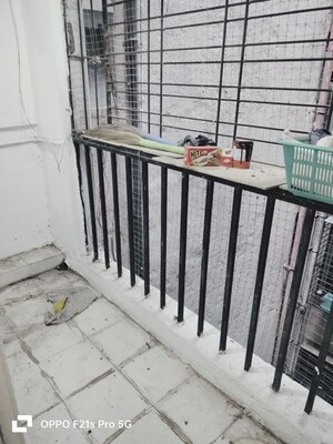 Balcony in 2 BHK Apartment at Trimurti Madhuban, Vishrantwadi – for Rent