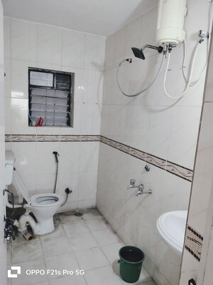 Bathroom in 2 BHK Apartment at Trimurti Madhuban, Vishrantwadi – for Rent