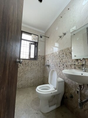 Washroom in 2 BHK Builder Floor at Saket – for Rent