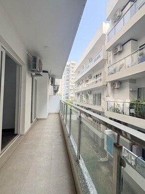 Staircase in 4 BHK Apartment at SS Linden, Sector 84 – for Rent