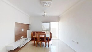 Living Room in 2 BHK Apartment at Prestige Tranquility, Budigere – for Sale