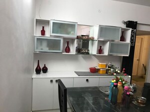 Kitchen in 3 BHK Apartment at Green Space Signature, Manikonda – for Rent