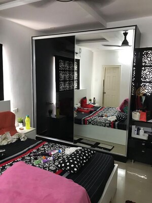 Bedroom in 3 BHK Apartment at Green Space Signature, Manikonda – for Rent