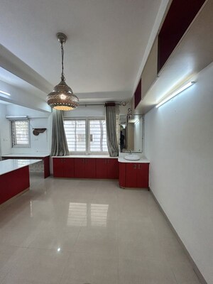 Staircase in 4 BHK Apartment at Niharika Signature, Gachibowli – for Rent