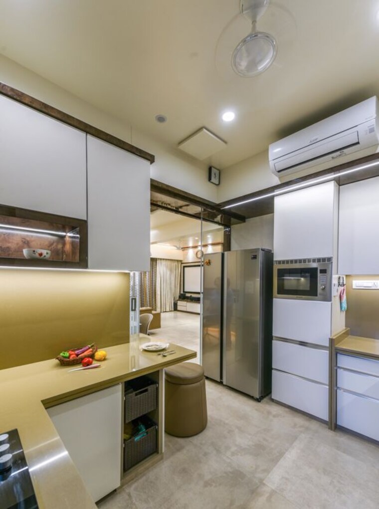 Kitchen, magnum-tower 4 Bedroom 1833 Sq.Ft. Apartment In Parel Mumbai 10782943