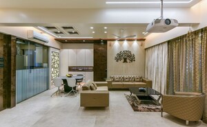 Living Room in 4 BHK Apartment at Magnum Tower, Parel – for Sale