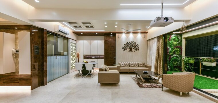 Living Room, magnum-tower 4 Bedroom 1833 Sq.Ft. Apartment In Parel Mumbai 10782943
