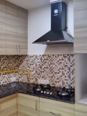 Kitchen in 3 BHK Apartment at Gomti Nagar – for Rent
