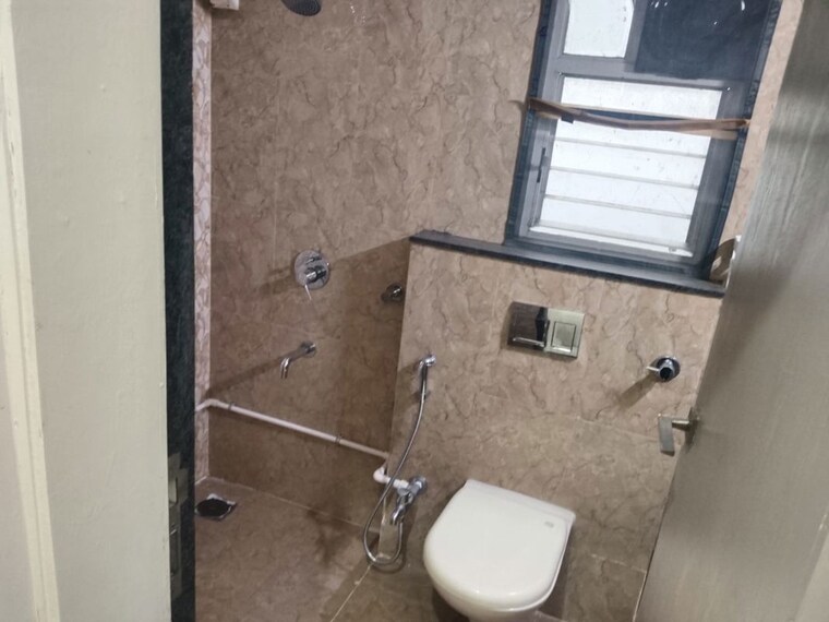 Bathroom, blue-27th-avenue 3 Bedroom 1450 Sq.Ft. Apartment In Bavdhan Pune 10782979