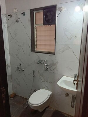 Bathroom in 3 BHK Apartment at Blue 27th Avenue, Bavdhan – for Rent