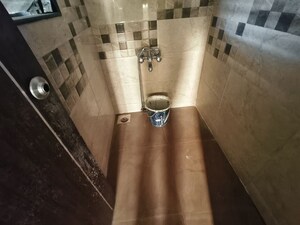Bathroom in 1 BHK Apartment at Naigaon West – for Rent