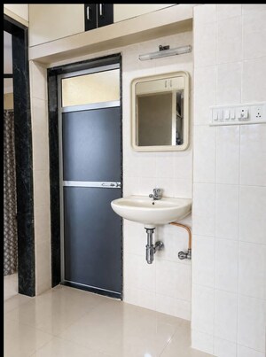 Bathroom in 1 BHK Apartment at Kalwa – for Rent