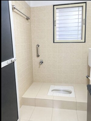 Bathroom in 1 BHK Apartment at Kalwa – for Rent