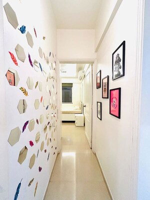 Building Lobby in 2 BHK Apartment at RK Lunkad Nisarg Ashish II, Pimple Nilakh – for Rent