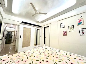 Bedroom in 2 BHK Apartment at RK Lunkad Nisarg Ashish II, Pimple Nilakh – for Rent