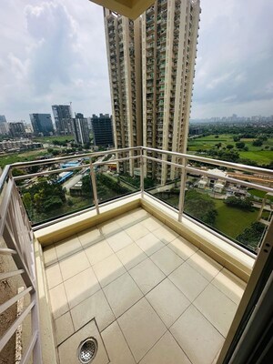 Balcony in 3 BHK Apartment at Gaur Saundaryam, Tech Zone 4 Greater Noida – for Rent
