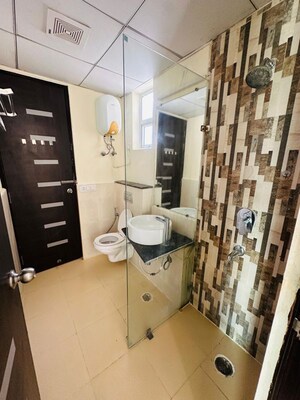 Attached Bathroom in 3 BHK Apartment at Gaur Saundaryam, Tech Zone 4 Greater Noida – for Rent
